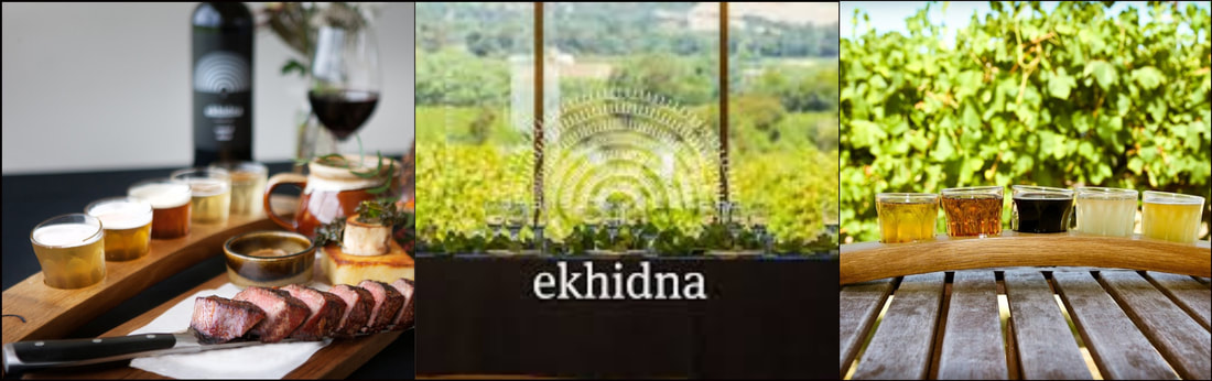 Beer and Food at Ekhidna Wines
