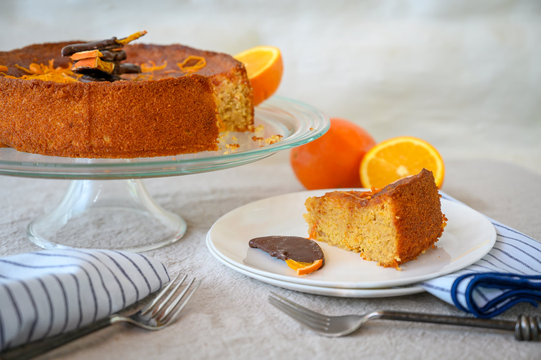 Gluten Free Persian Orange and Almond Cake